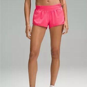 Lululemon Hotty Hot Low 2.5" in lip gloss size 2